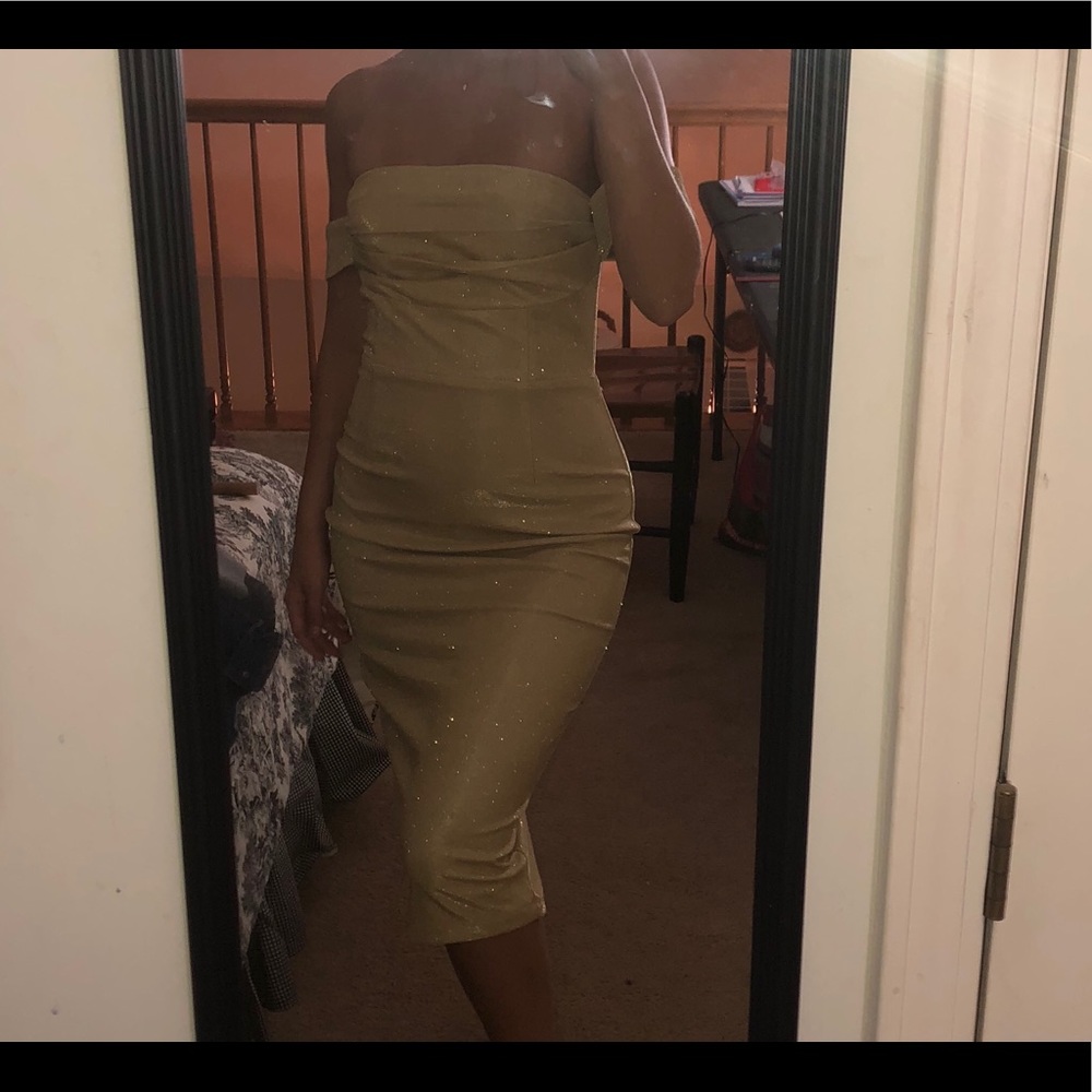 Gold Dress